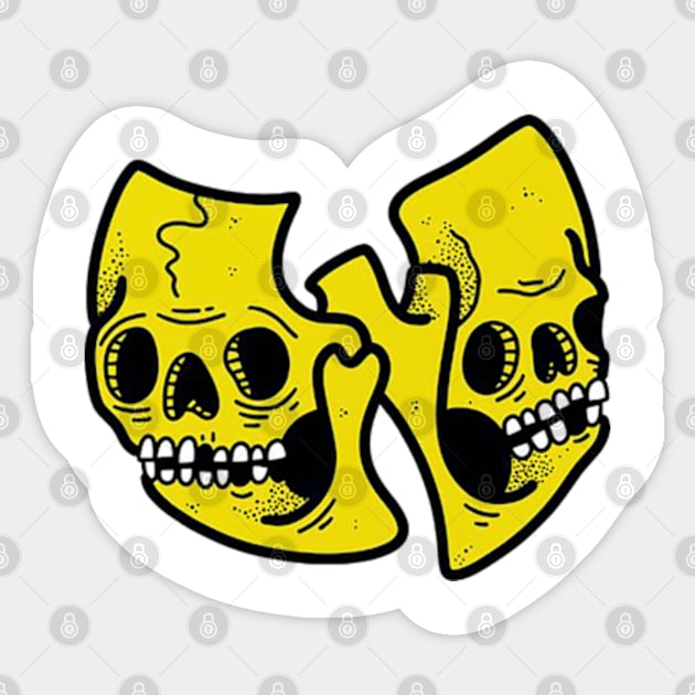 Wutang Clan Sticker by Yuugen